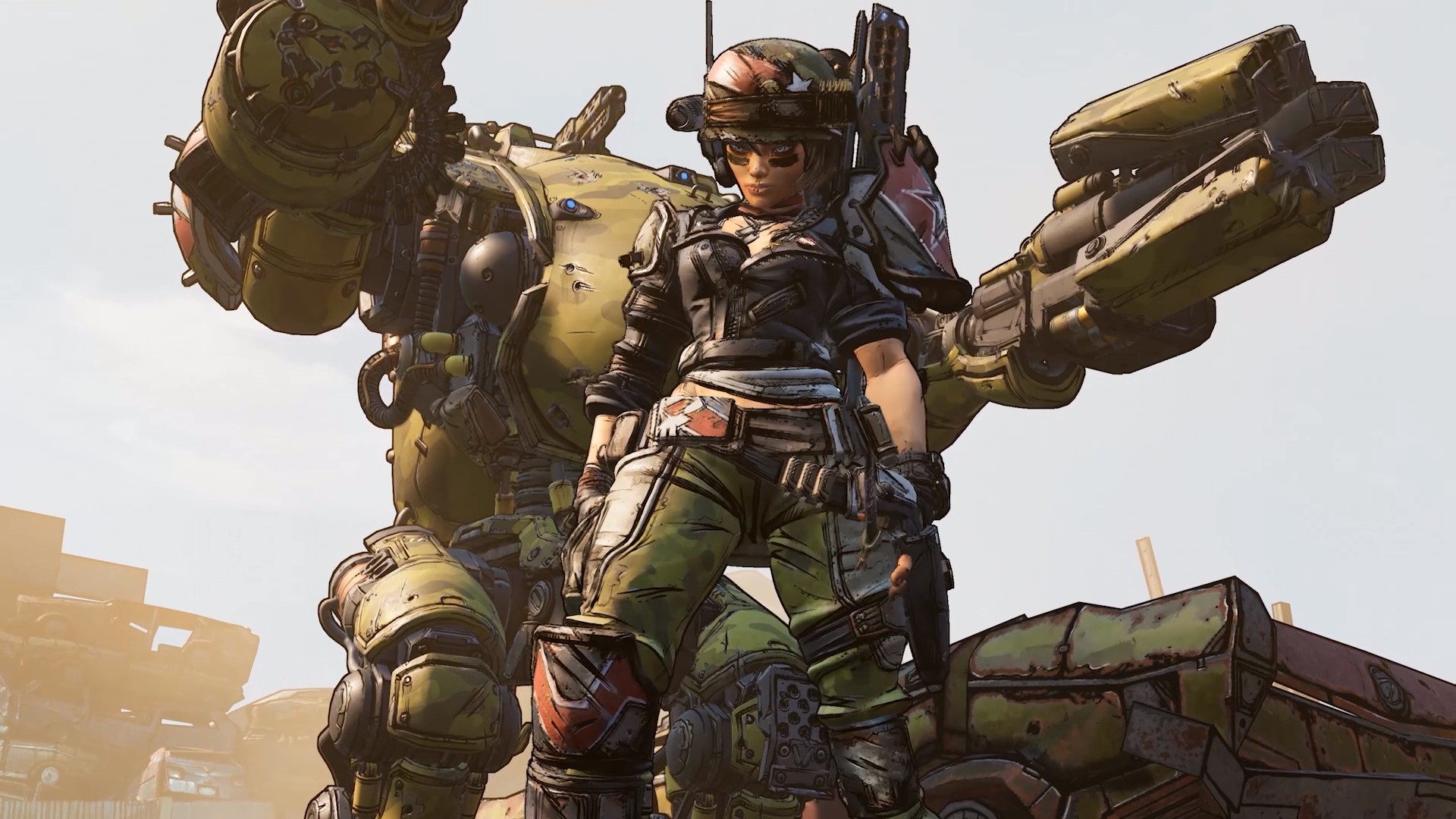 One of Borderlands 3's New Characters with a Mech! 