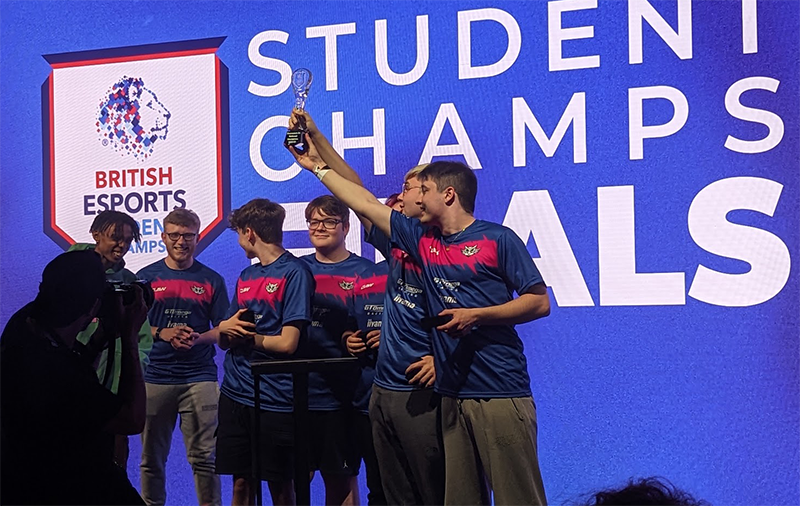 Gower College Swansea Triumphs as British Student Champs in Esports