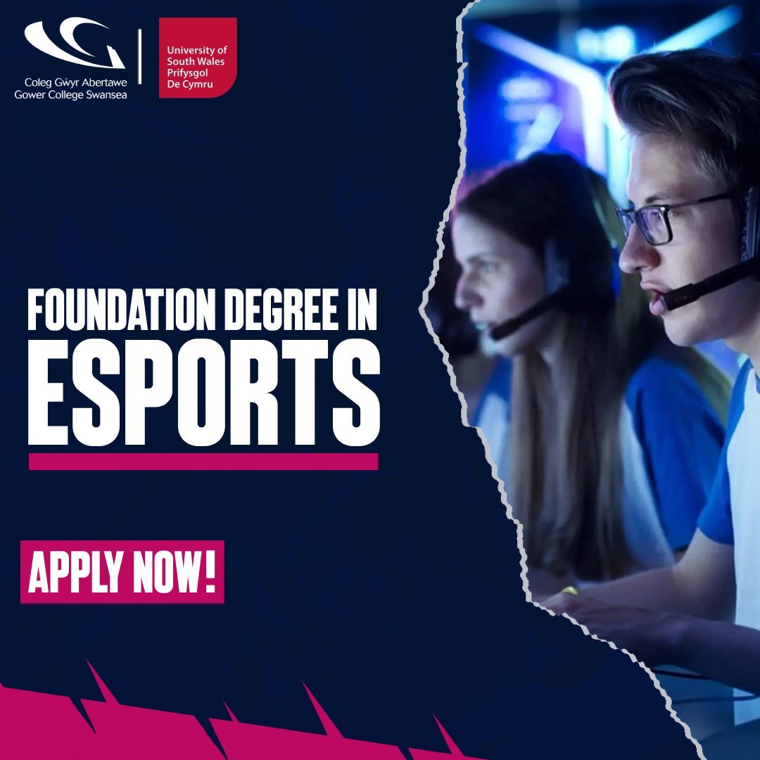 Gower College Swansea Launches Cutting-Edge Foundation Degree in Esports